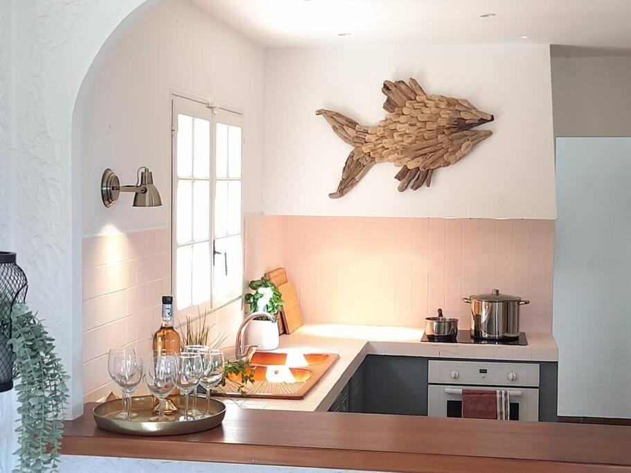 4-Star Private Villa With Heated Pool And Panoramic Sea View At Gulf De Saint Tropez Cavalaire-sur-Mer Exteriör bild
